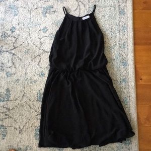 Black lush dress